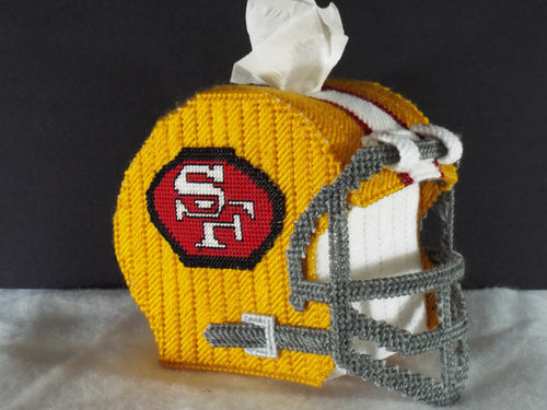 49ers Football Helmet Tissue Cover