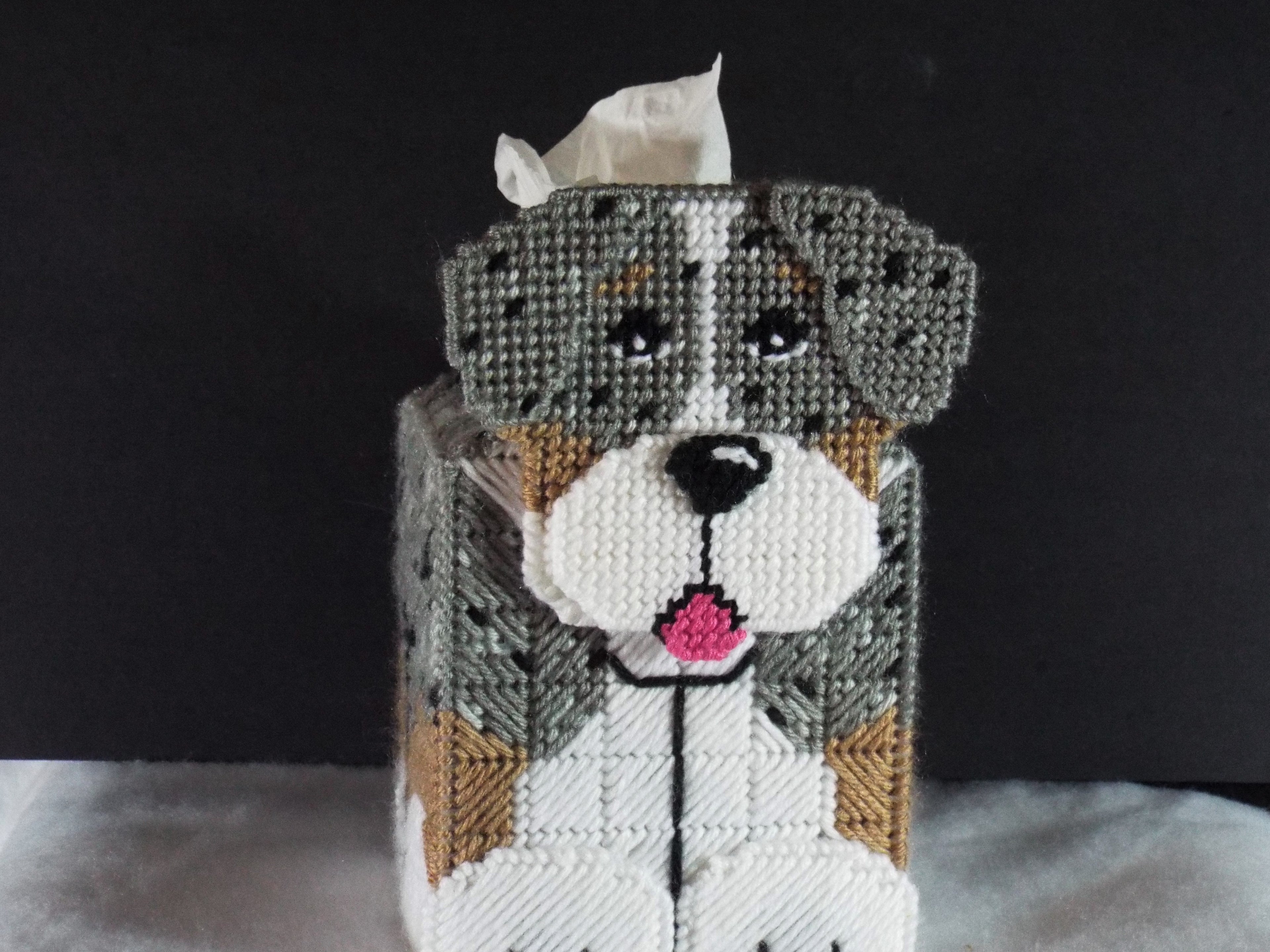 Australian Shepard Tissue Cover