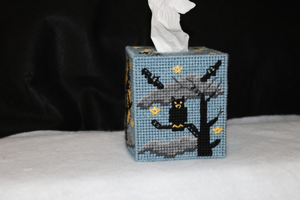 Halloween Witch Moonlight Tissue Cover
