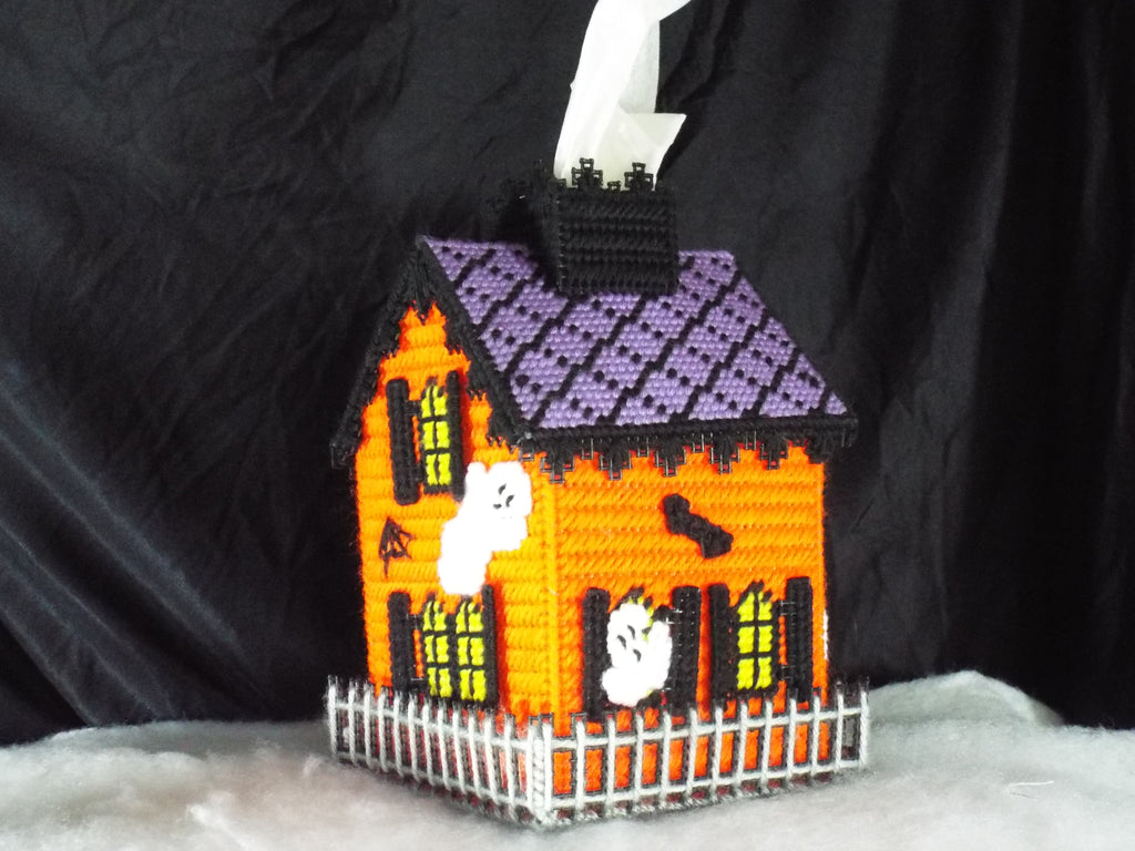 Haunted House Tissue Cover