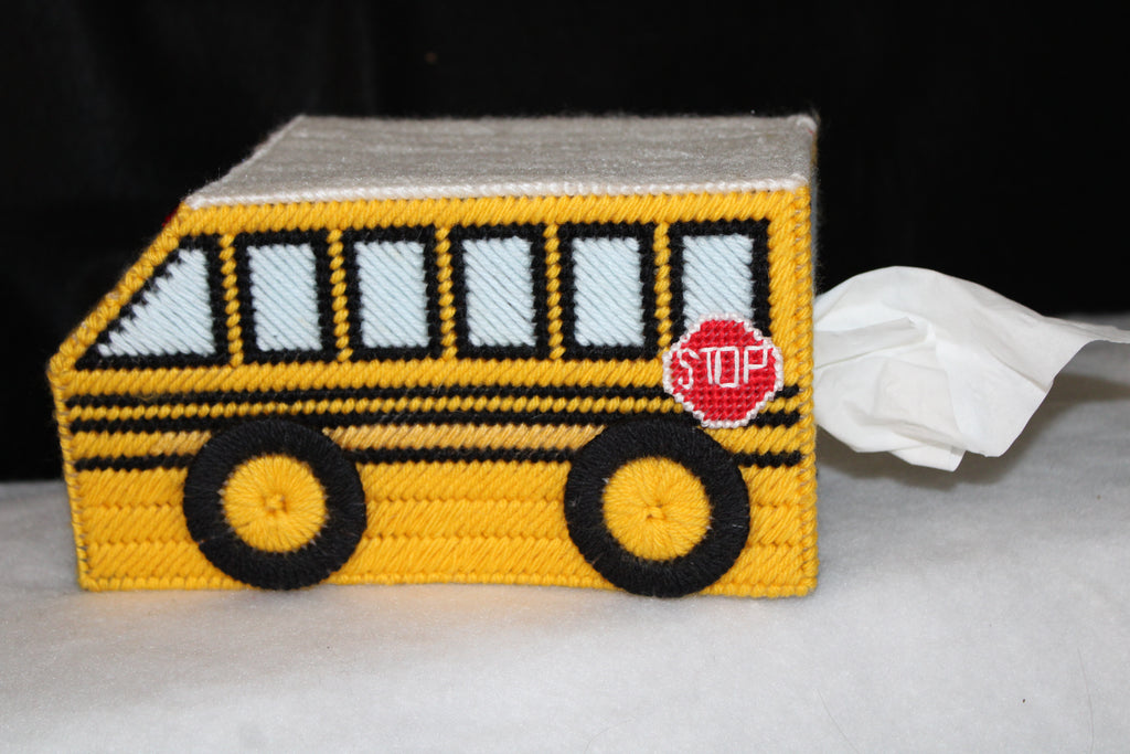 School Bus Tissue Cover