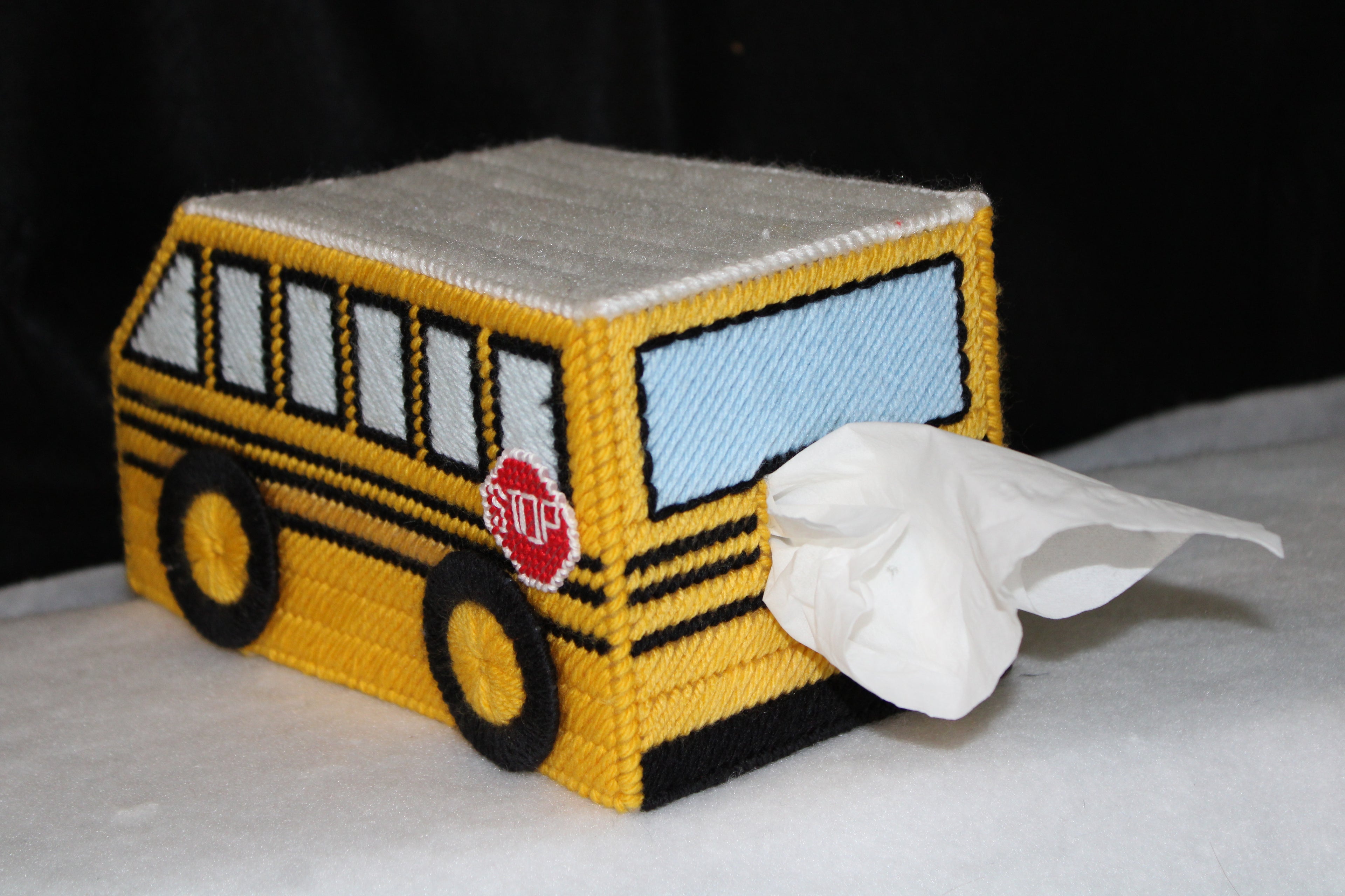 School Bus Tissue Cover